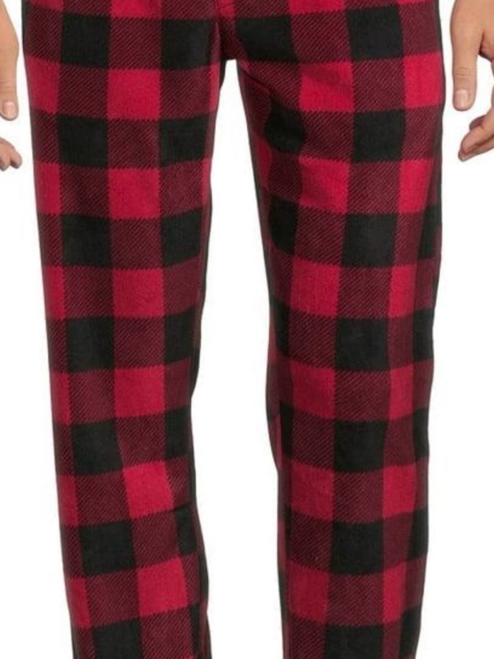 Target Red and Black Buffalo Plaid Jogger Pants